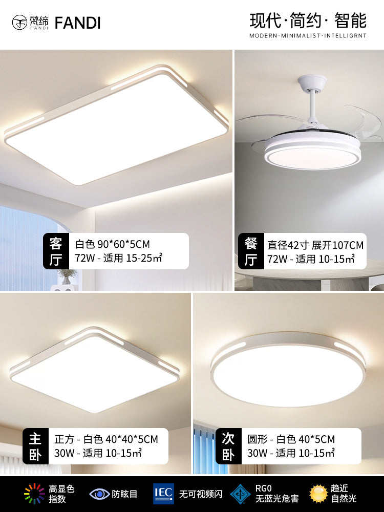 New led Living Room Ceiling Light Nordic Round Bedroom Light Simple Study Room Light Dining Room Balcony Lighting Fixture