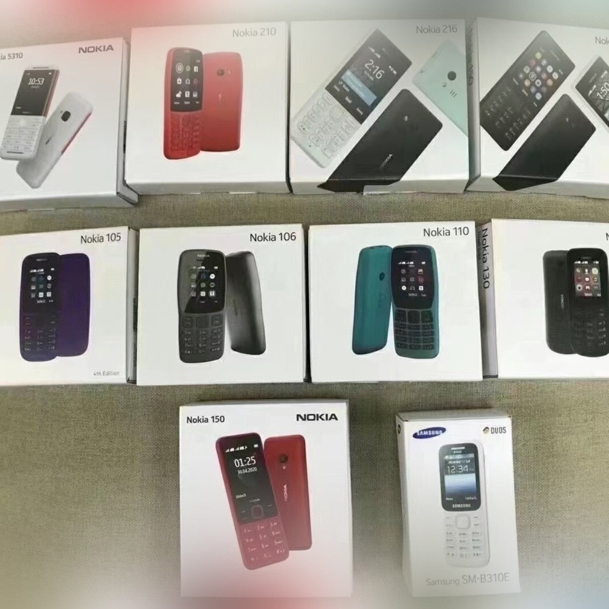 105straight button phone  foreign trade mobile phone 2G Afri
