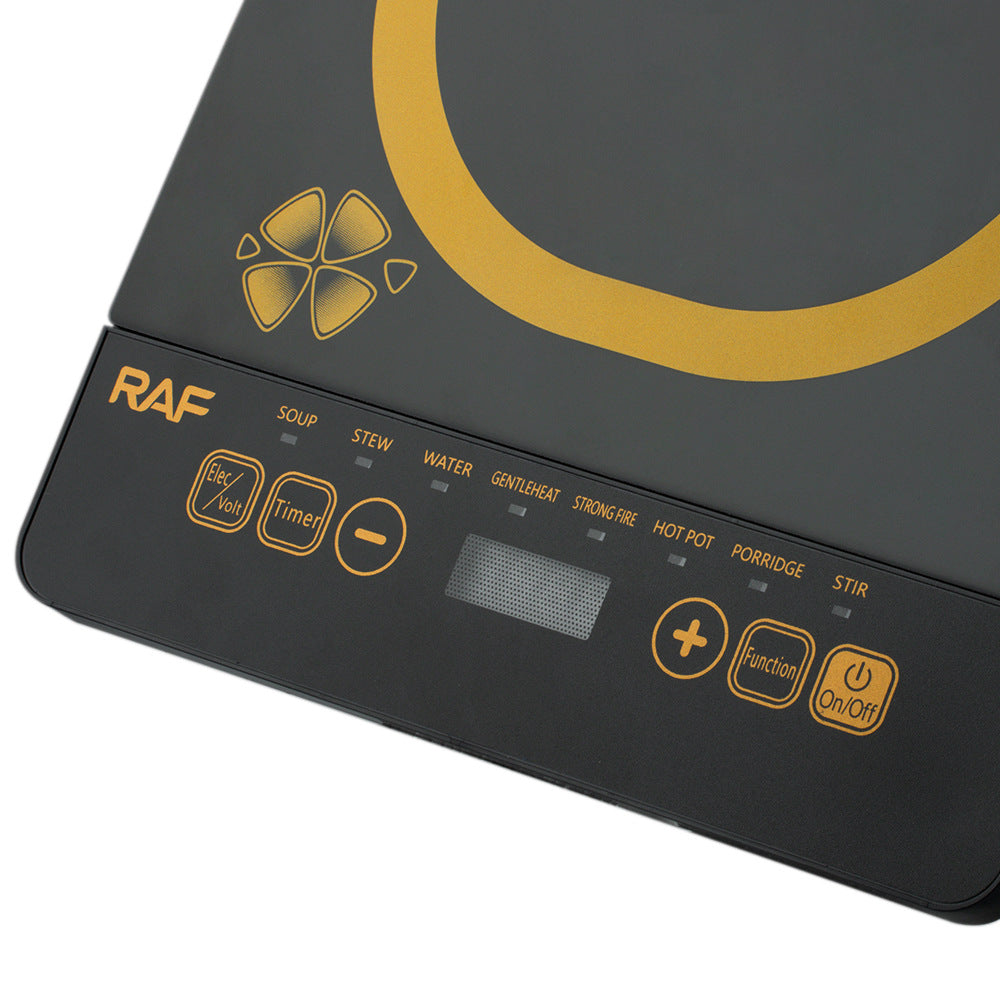 RAF European Standard Electric Ceramic Stove for Home Use, Multi-Functional High-Power Stir-Fry Hot Pot Induction Cooker, Countertop Electric Stove for Stir-Frying and Cooking