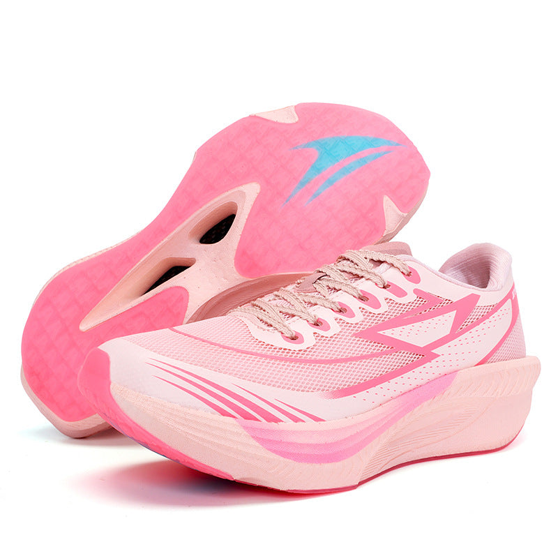 Feiran Summer Thin High Elastic Shock Absorption Running Shoes Couple Wear-Resistant Non-Slip Racing Breathable Mesh Youth Sports Shoes