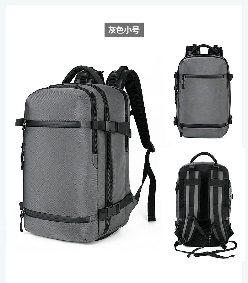 ozuko Men's Backpack Business Travel Computer Bag Outdoor Multifunctional Commuting Backpack Waterproof