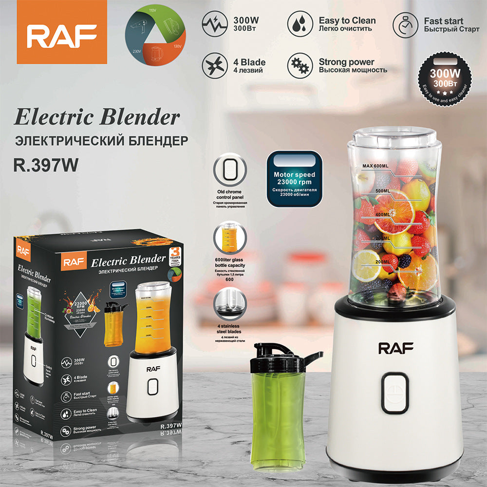RAF Home Convenient Food Processor Fully Automatic Fruit and Vegetable Multi-Functional Soy Milk Juicer New Model R.397