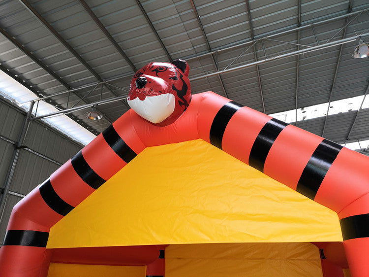 Indoor and Outdoor Small Inflatable Trampoline Jumping Bed Children's Play Castle Sports Slide Naughty Castle Toy Manufacturer