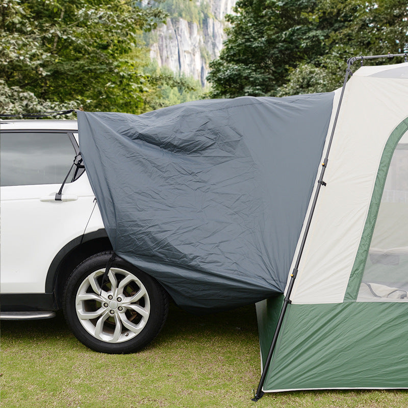 Fully Automatic Tent Outdoor Car Tail Quick Open5-8Rainproof and Sunproof Family Camping Gear, No Setup Needed, Quick Setup