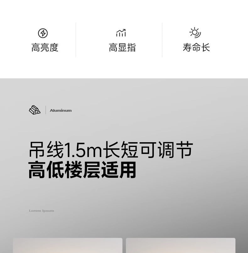 Modern Minimalist Creative Long Dining Table Minimalist Bar Counter Linear Restaurant Pendant Light Dining Room Zhongshan Lighting New Model