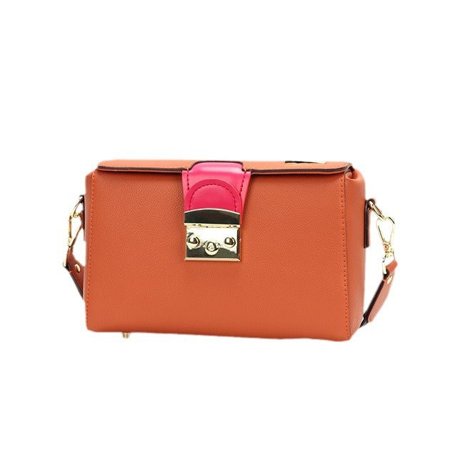 2024New Spring Festival Trendy Fashion Personality Small Square Bag Retro Simple Casual Crossbody Bag Mini Shoulder Bag