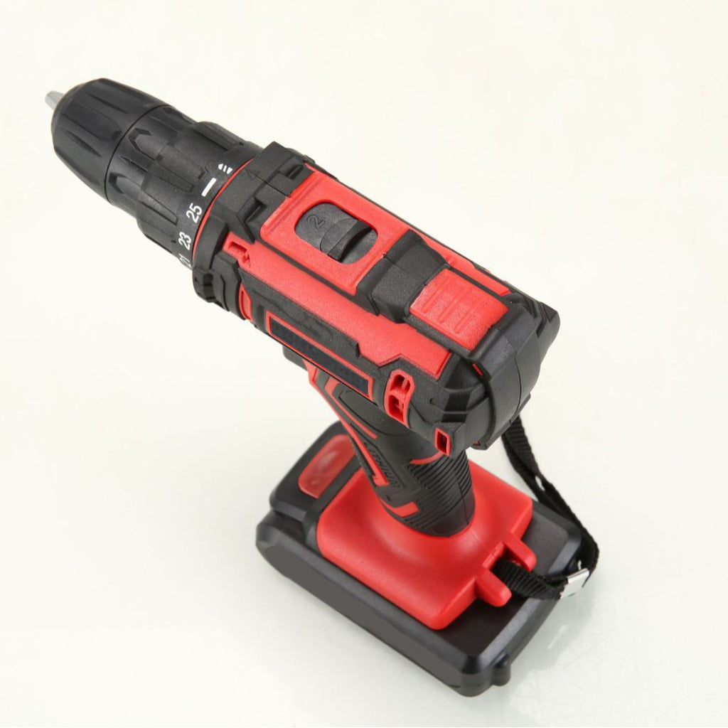 Rechargeable Electric Drill for Home Use, Electrician and Carpenter Lithium Drill, Portable Car Tool Box, Multifunctional Electric Screwdriver