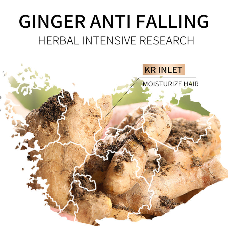 Cross-border Ginger Hair Mask10g Improve Frizz Smooth Portable Single Pack Export Manufacturer Wholesale