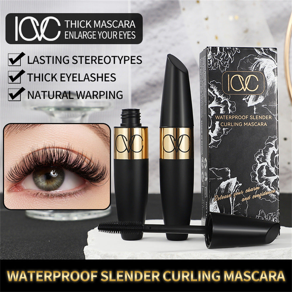 ICVC#1106Mascara curls, lengthens, thickens, smudge-proof, black, dense lashes