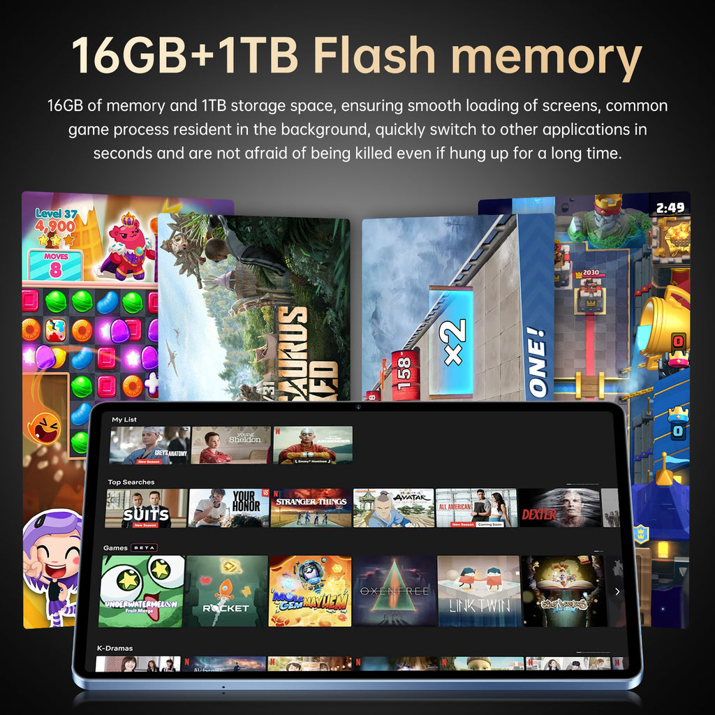 Hot Sale Pad 25 Ultra Android Tablet16+1TB Large Screen Eye Protection Computer Manufacturer Wholesale