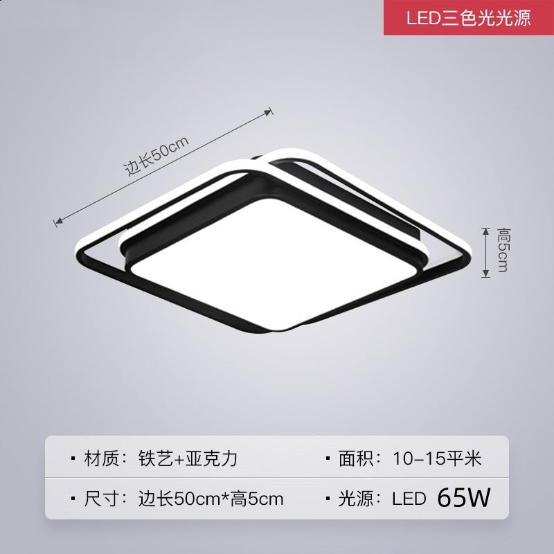 led Ceiling Light Bedroom Light Balcony Light Modern Simple Nordic Lighting Home Zhongshan Whole House Living Room Lamp