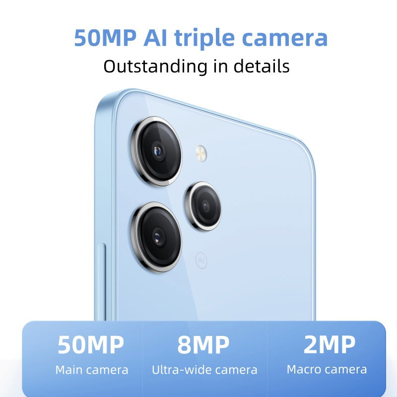 mi12Hot-Selling Smartphones6.79Inch Large Screen4G All-Network Compatible Android Phone3+32GB Wholesale