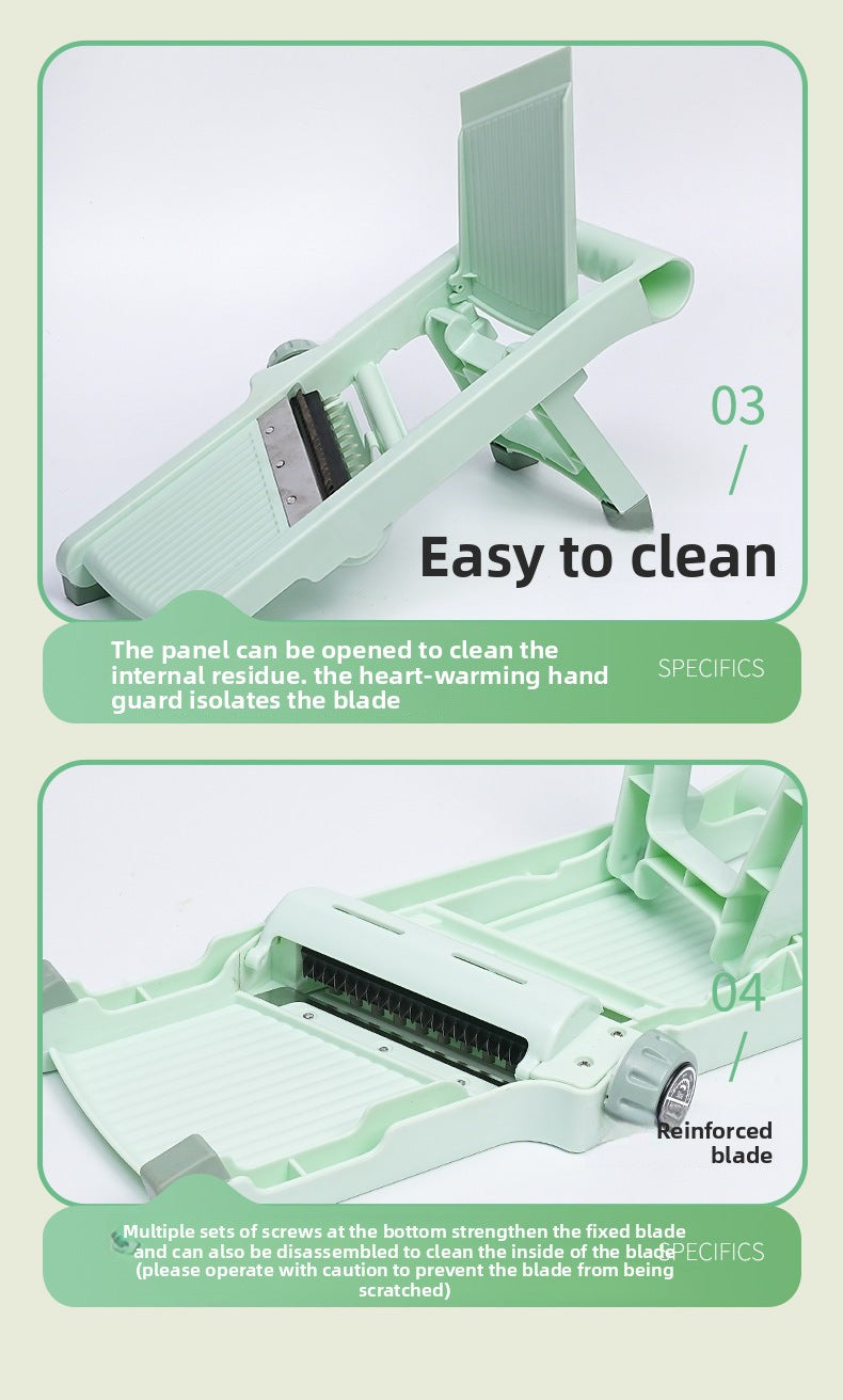 Household Multifunctional Vegetable Cutter Fruit Slicer Kitchen Convenient Lemon Slicer Potato Shredder Vegetable Cutter