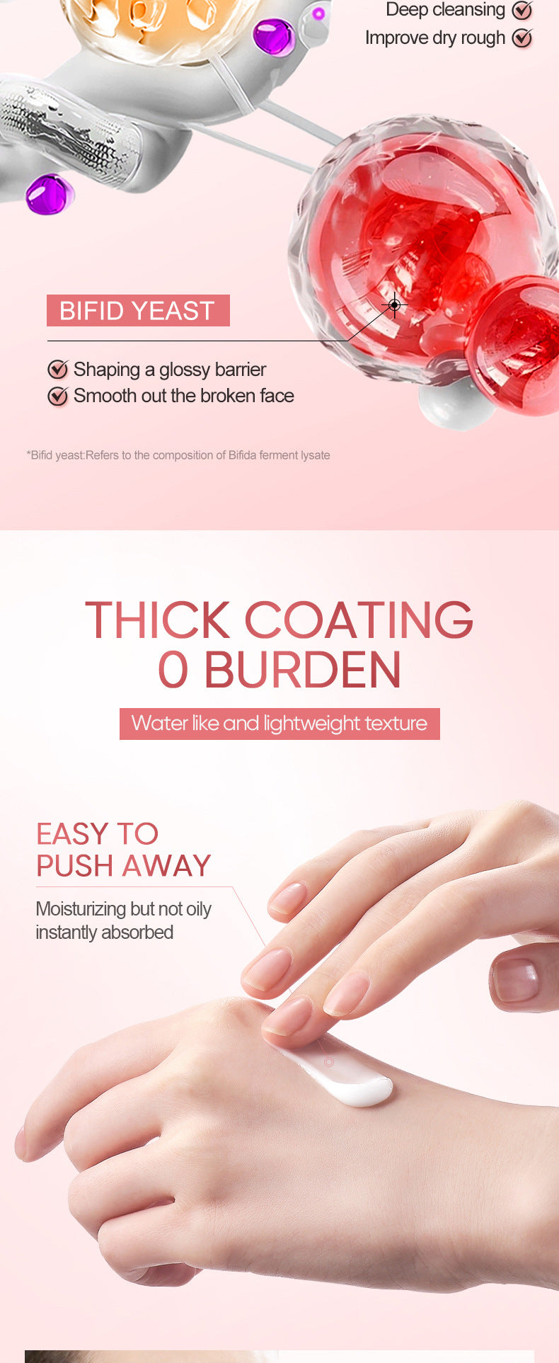 Niacinamide Skin Rejuvenation Cream BIOAOUA Hydrating Moisturizing Hydrating Moisturizing Cream Cross-Border Foreign Trade Wholesale