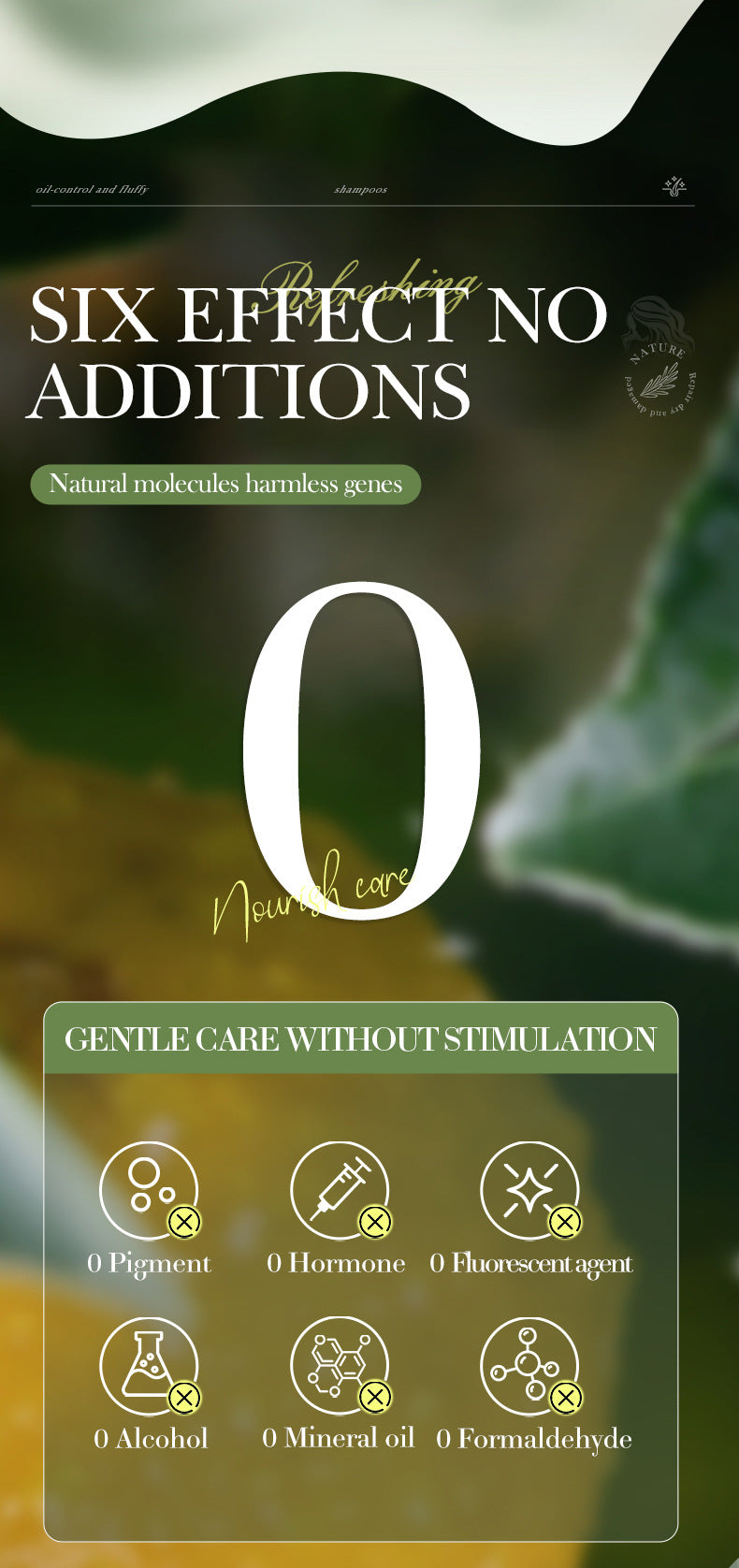 Full English Mint Rosemary Fluffy Shampoo SADOER Strong Shampoo  Wholesale