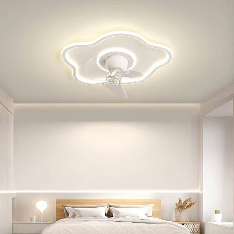 Full Spectrum Bedroom Light360Adjustable Head Shaking Silent Simple Modern Fan Light Cozy Study Master Bedroom Ceiling Light