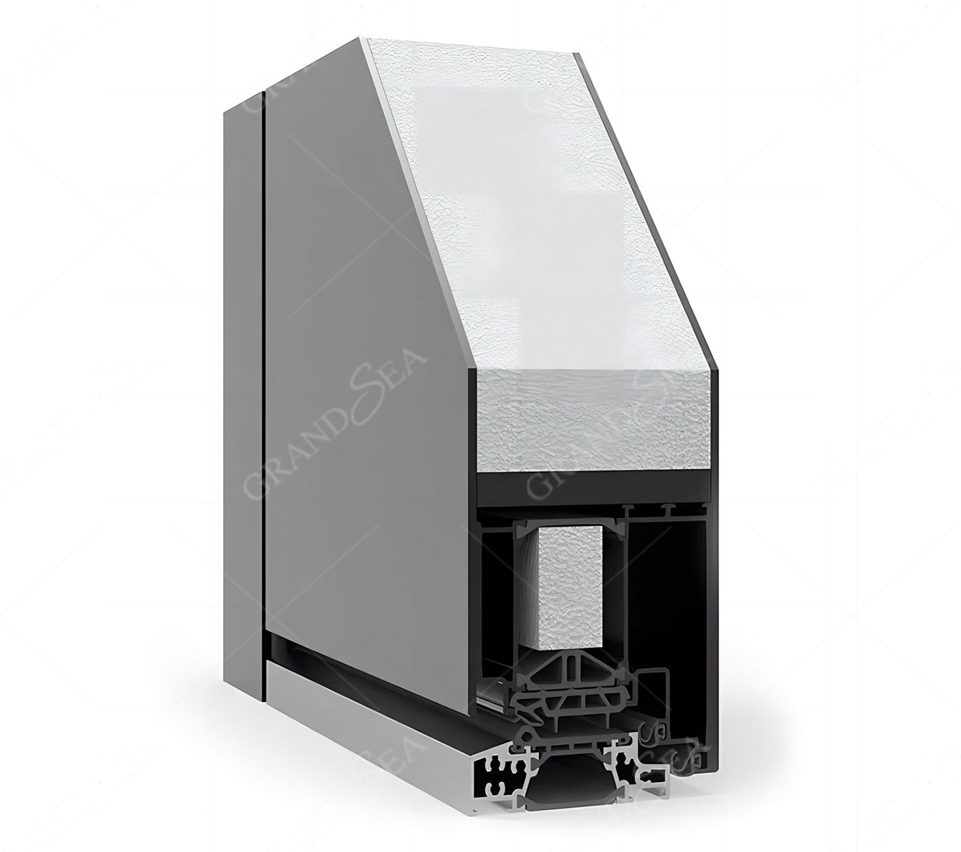 Modern Style Interior Stainless Steel Door Double Swing Open High Security Steel Door