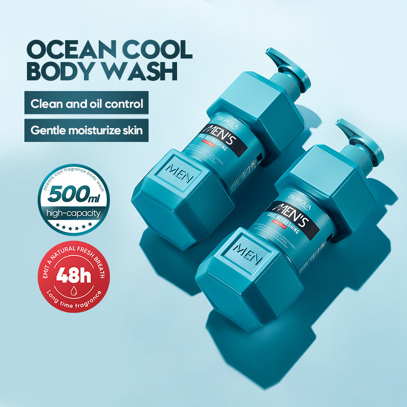 Full English Men's Ocean Refreshing Fragrance Shower Gel BIOAOUA  foreign trade wholesale of cleansing body wash