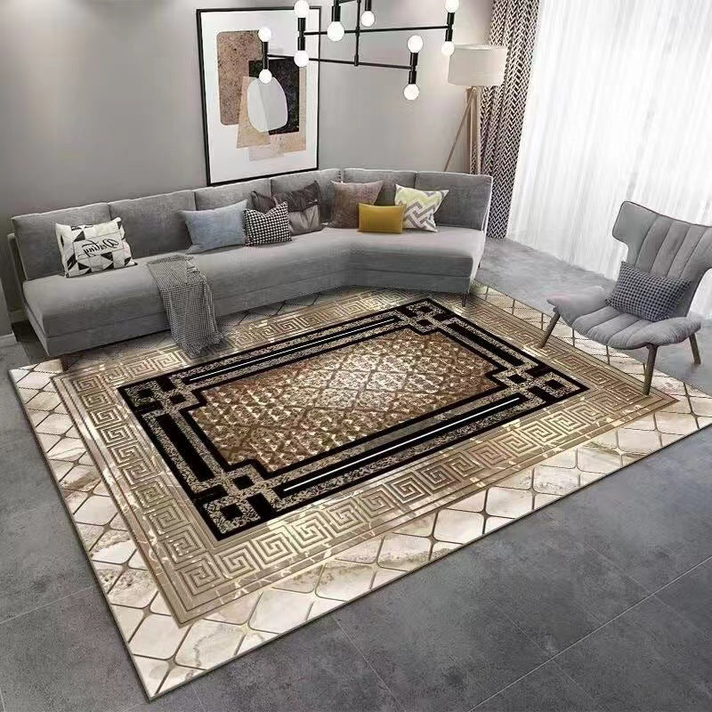 Living Room Bedroom Carpet Stain Resistant Wash-Free Easy Care Bedside Rug Sofa Coffee Table Large Area Carpet Manufacturer Wholesale
