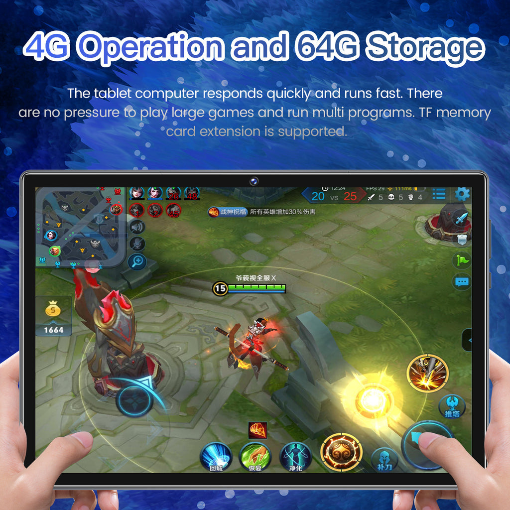 Exclusive Supply10.1Inch New S18Tablet PC Full Network Compatibility64G Student tablet computer manufacturer in stock