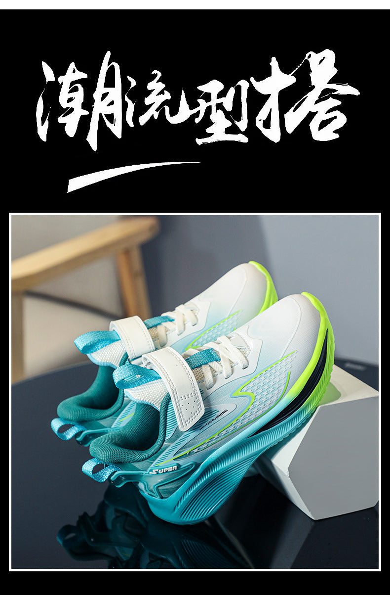 2025New Children's Shoes for Older Kids, Student Training Running Shoes, Lightweight Breathable Trendy Shoes for Boys, Girls' Youth Sports Shoes