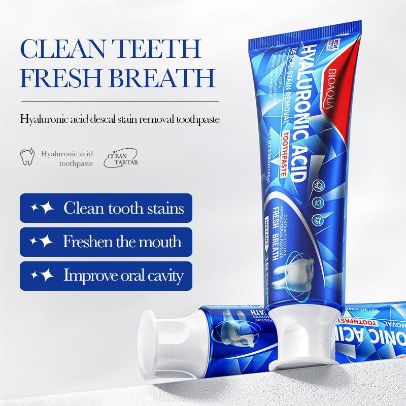Foreign Trade  BIOAOUA Baking Soda Gum Care Toothpaste Clean the Mouth and Freshen Breath Genuine Toothpaste Wholesale