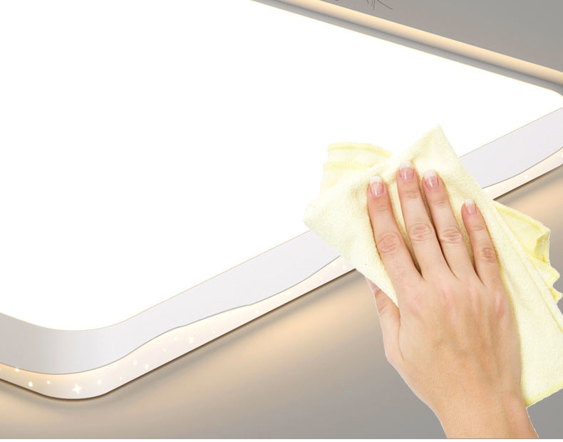 New Nordic Style Living Room Lamp for Home Use, Elegant led Ceiling Lamp Iron Art Room Lamp Creative Simple Bedroom Lamp Round Shape