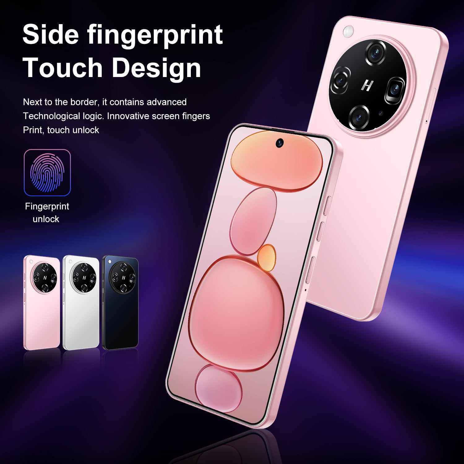 New X8 Ultra Android Smartphone7.3Large Screen with Perforations16+1T E-commerce available