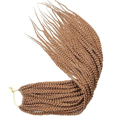 Cross-border Crochet Three-strand Braid Three strand braided synthetic hair extens