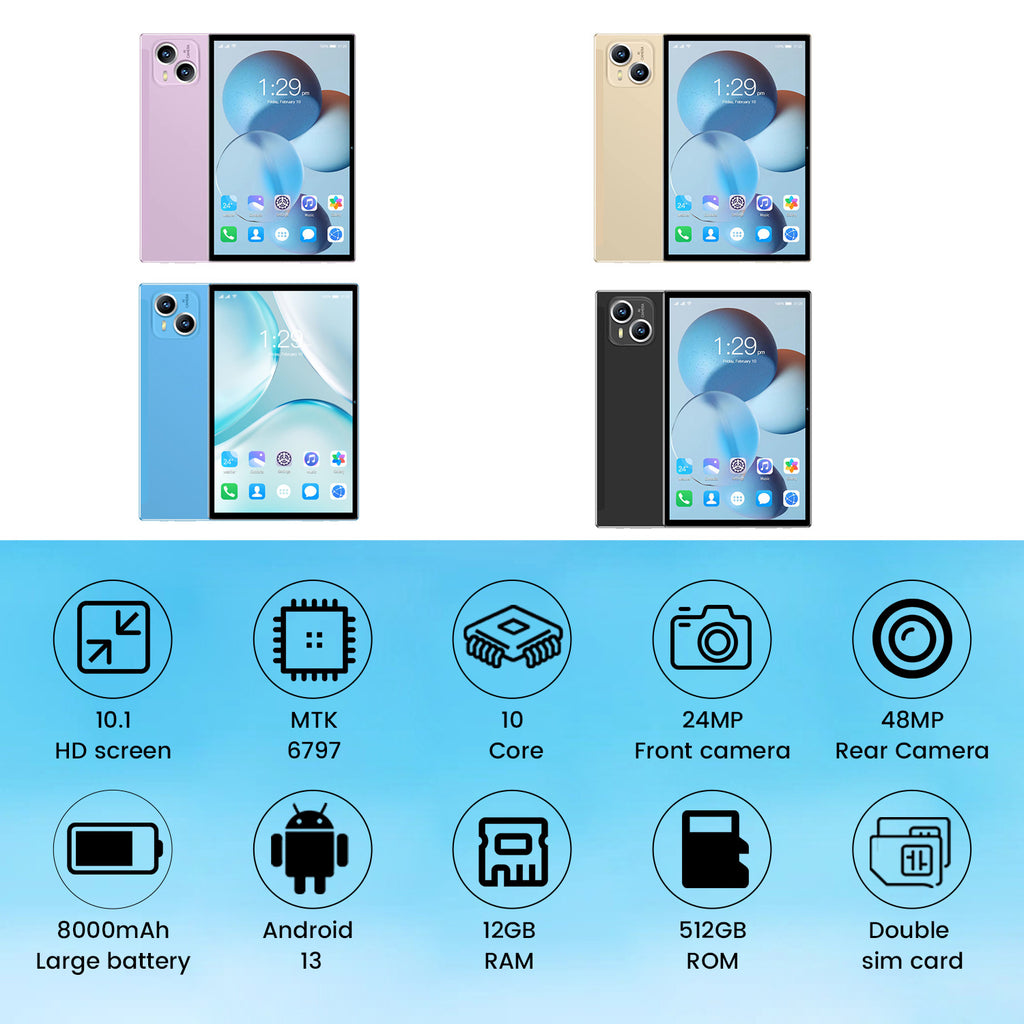 Cross-Mirror Exclusive for Electric Vehicles New Model i16Pro Smart Tablet Manufacturer Wholesale Tablet Full Network Low Price Wholesale