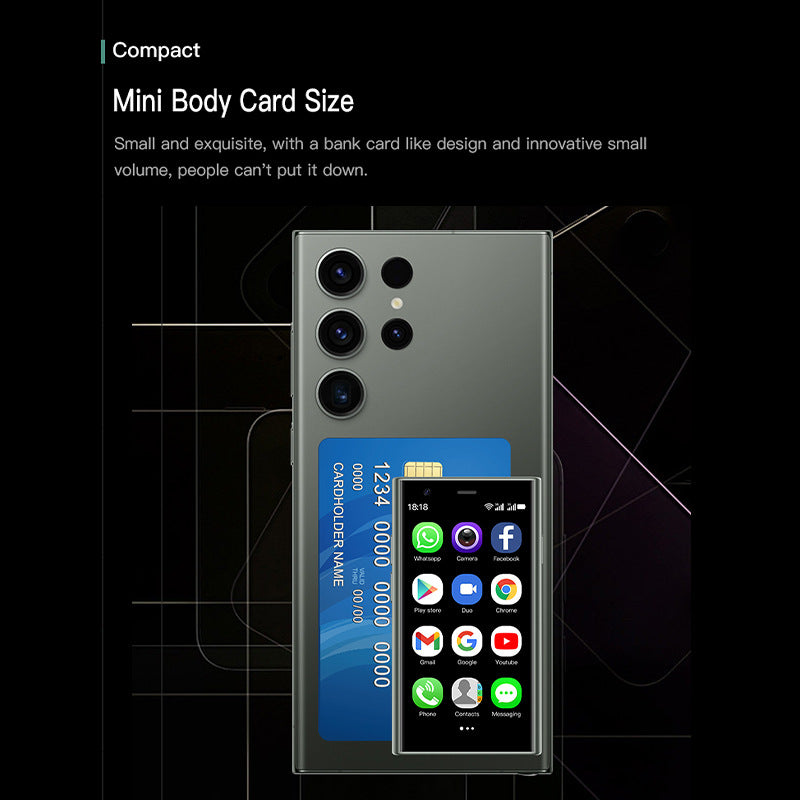 Hot Sale S23Pro Mini Smartphone2+16Dual SIM Dual Standby Android mini Mobile Phone