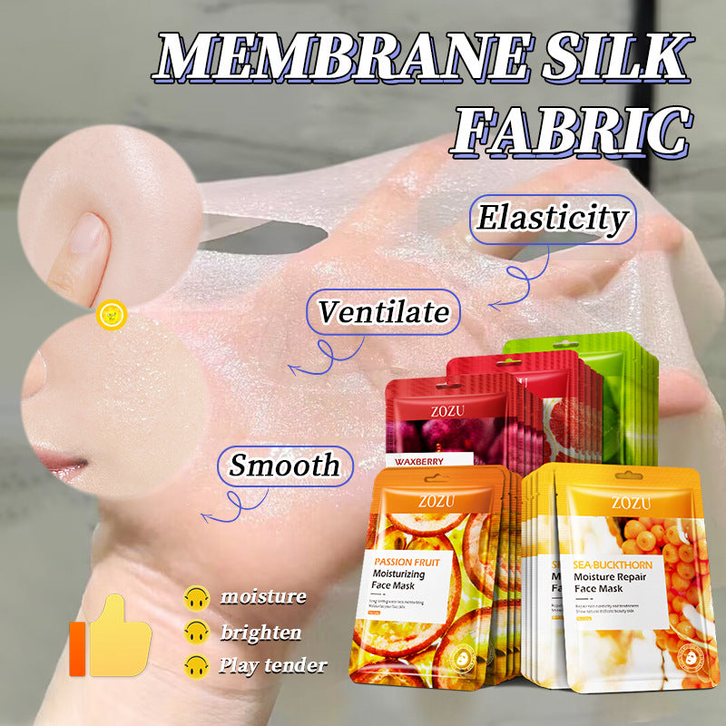 Fruit Mask25g ZOZU Bayberry Hydrating Sea Buckthorn Fruit Moisturizing Green Grape Skin Rejuvenation Cross-Border Wholesale