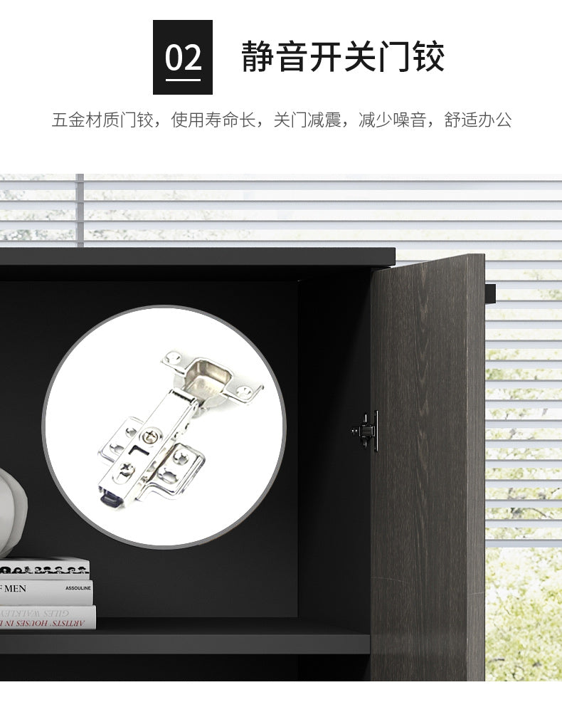 File Cabinet Low Cabinet Floor Cabinet Storage Cabinet Wooden Office Partition Cabinet Document Cabinet Archive Cabinet with Lock Office Cabinet