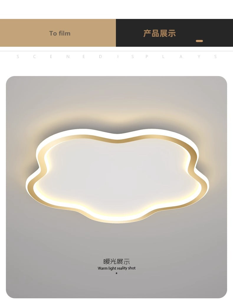Creative Bedroom Main Light for Home Use led Ceiling Lamp Simple Modern Living Room Lamp Room Restaurant Study Flower Lighting
