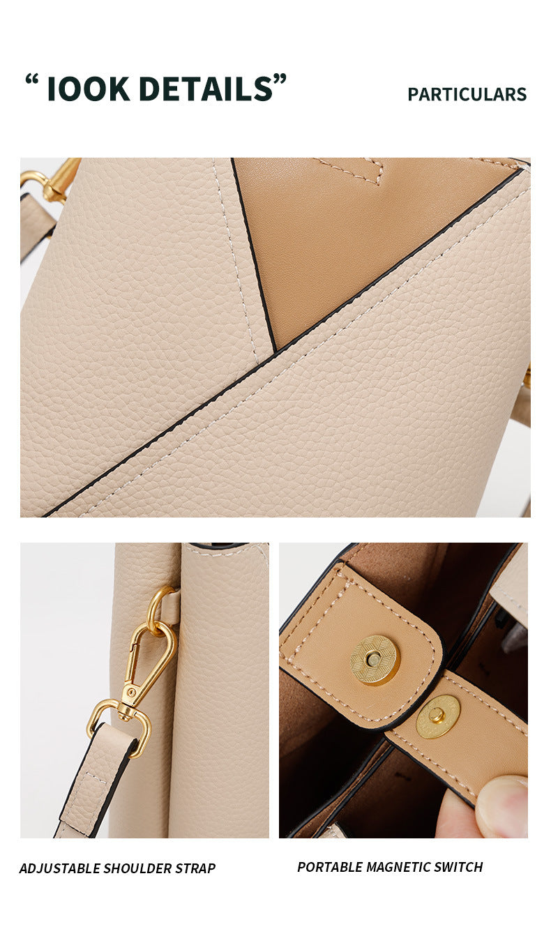 2024New Women's Bag Origami Shoulder Bag Crossbody Small Bag Phone Bag Handbag Bucket Bag Commuter