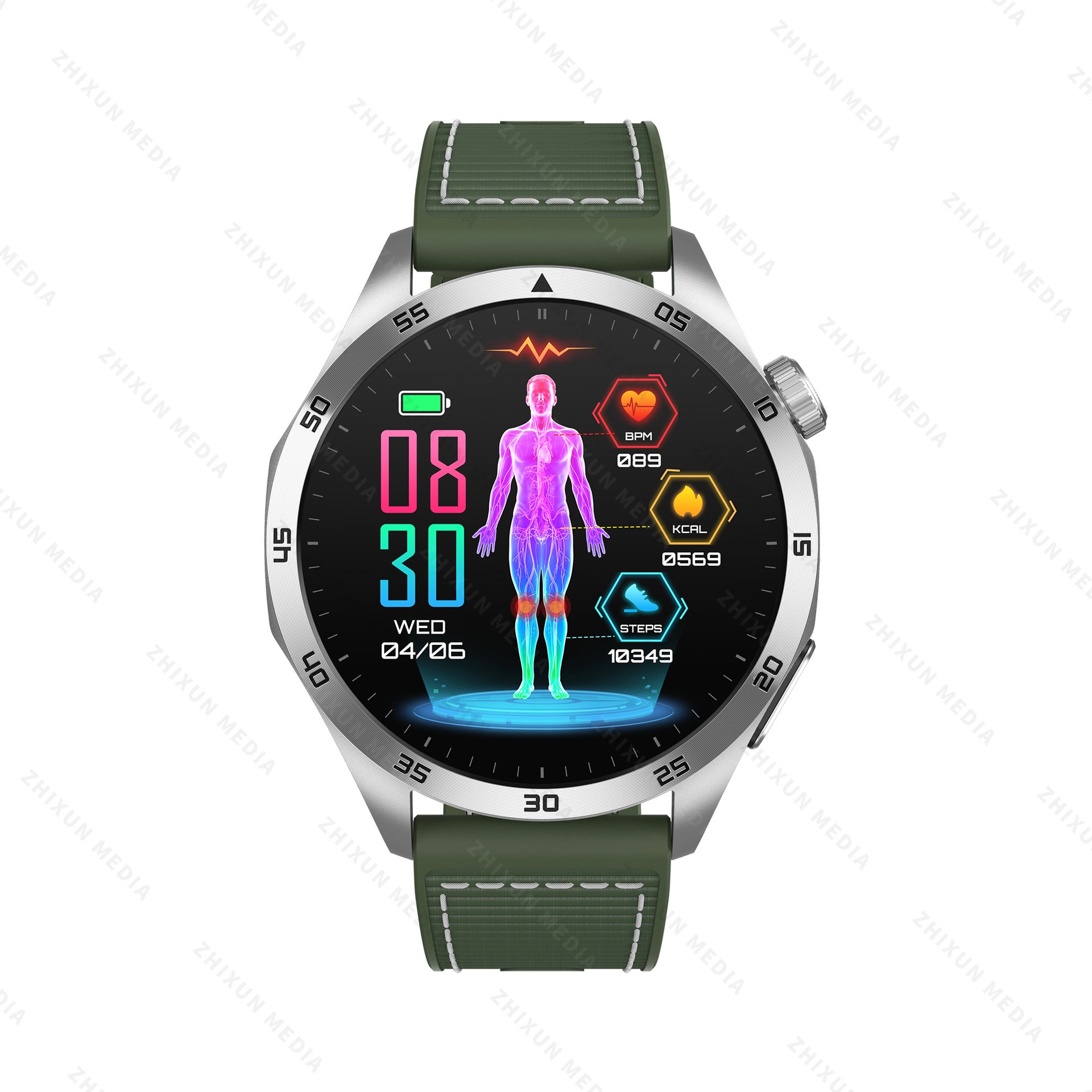 New ET485Smart Watch ECG ECG Health Monitoring Non-Invasive Blood Glucose Measurement Bluetooth Call Smart Watch