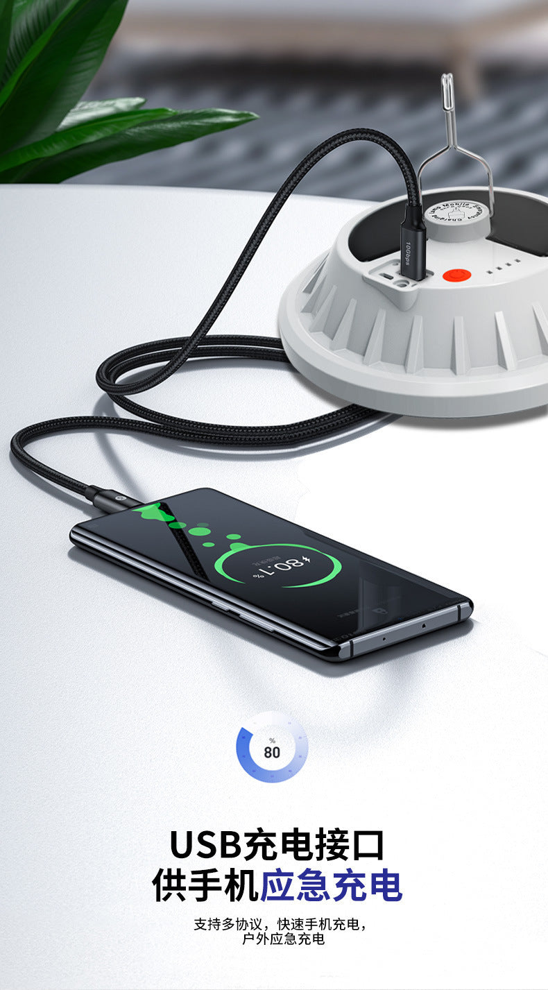 Special Ultra-Bright New Solar UFO Tent Light Outdoor Camping Light Night Market Stall Light Emergency Light