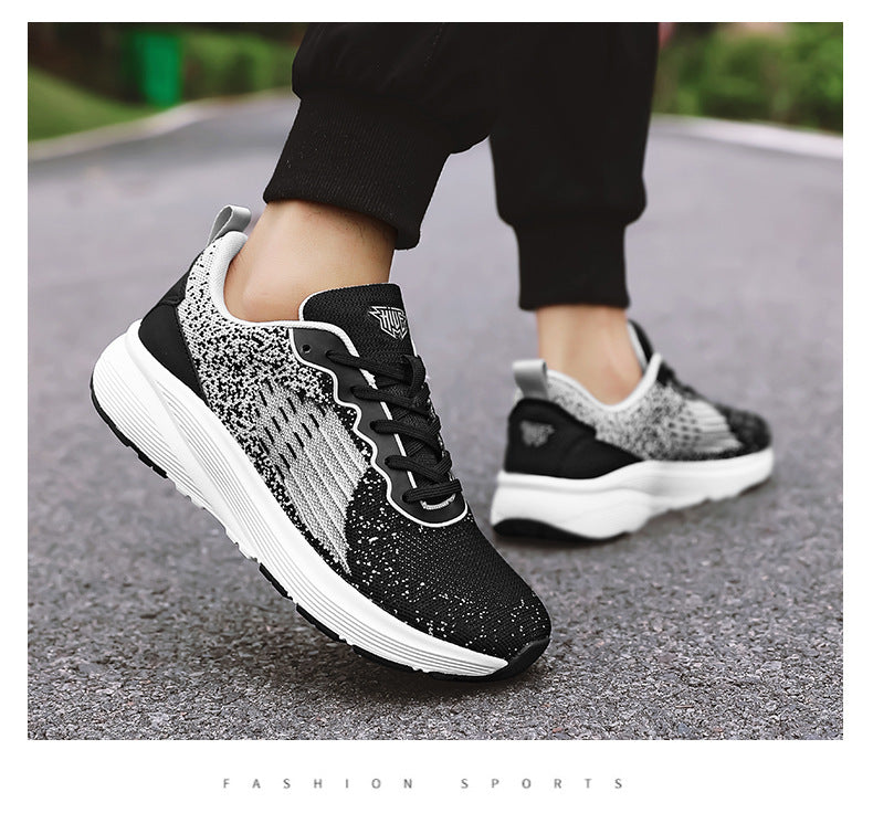Large Size New Big Toe Mesh Breathable Sports Shoes Wide Sole Men's Shoes Unisex Fashion Casual Running Shoes