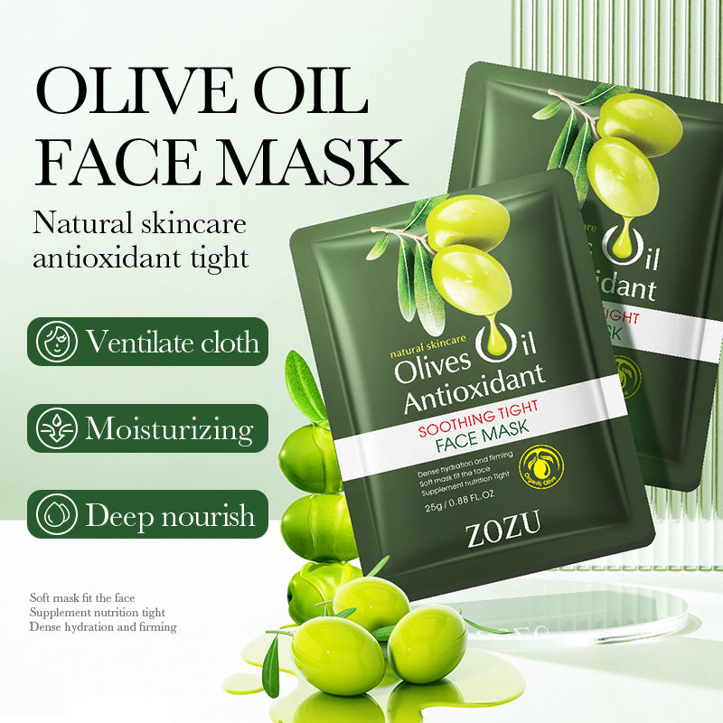 Olive Oil Mask25g ZOZU Hydrating Moisturizing Tablets for Cross-Border Wholesale