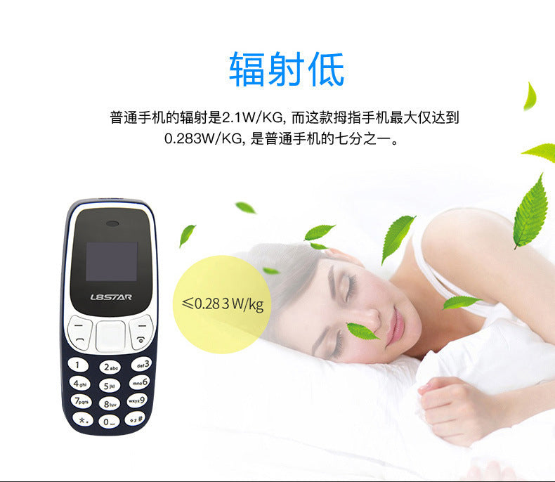 Hot Sale L8star bm10Ultra-small Micro Phone Mini Straight Bluetooth Dialing Button Dual SIM Phone