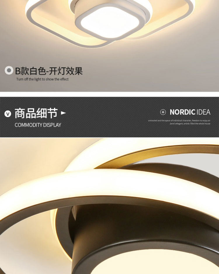 Exclusive Simple Aisle Light Nordic Ceiling Light Corridor Entrance Hallway Balcony LED Cloakroom Light