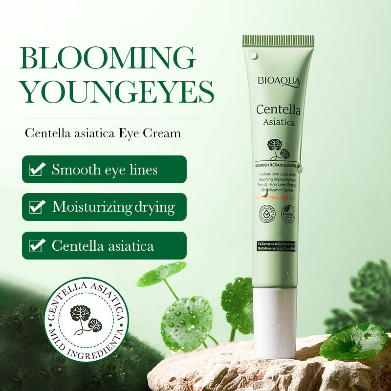 Centella Asiatica Eye Cream BIOAOUA Moisturize and Improve Dark Circles, Eye Wrinkles, and Eye Bags Cross-Border Wholesale