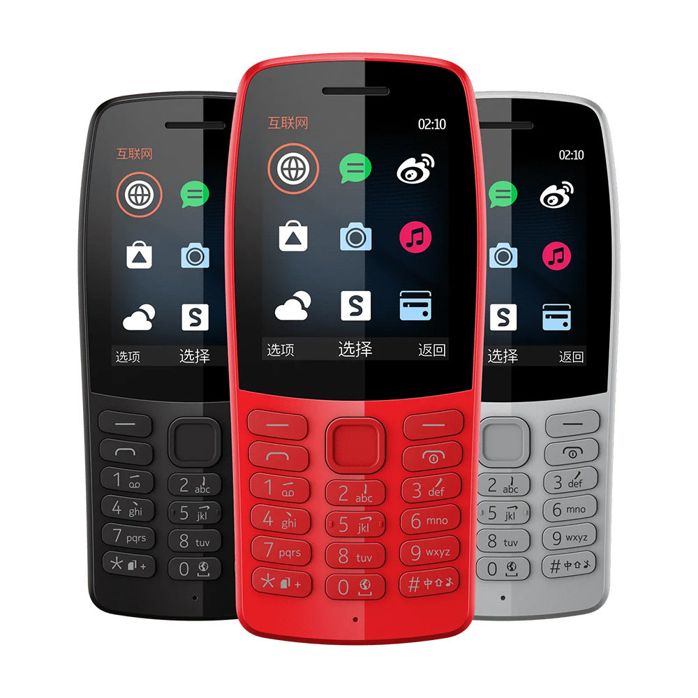 H210 Exclusive Supply GSM Straightboard Student Elderly Use Button Phone with Camera Long Standby