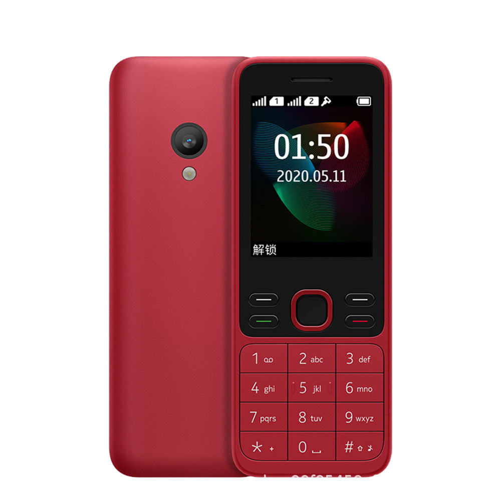 2G Network Function Machine150Specially designed for dual SIM cards GSM Button Phone for Elderly and Students