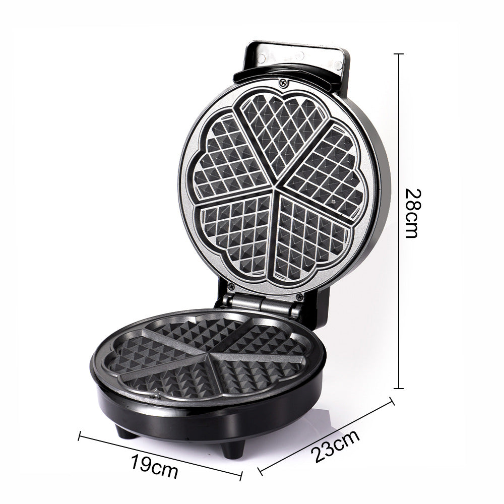 RAF European Standard Household Breakfast Sandwich Maker 1000w Electric Heart-Shaped Thin Pancake Maker R.2224