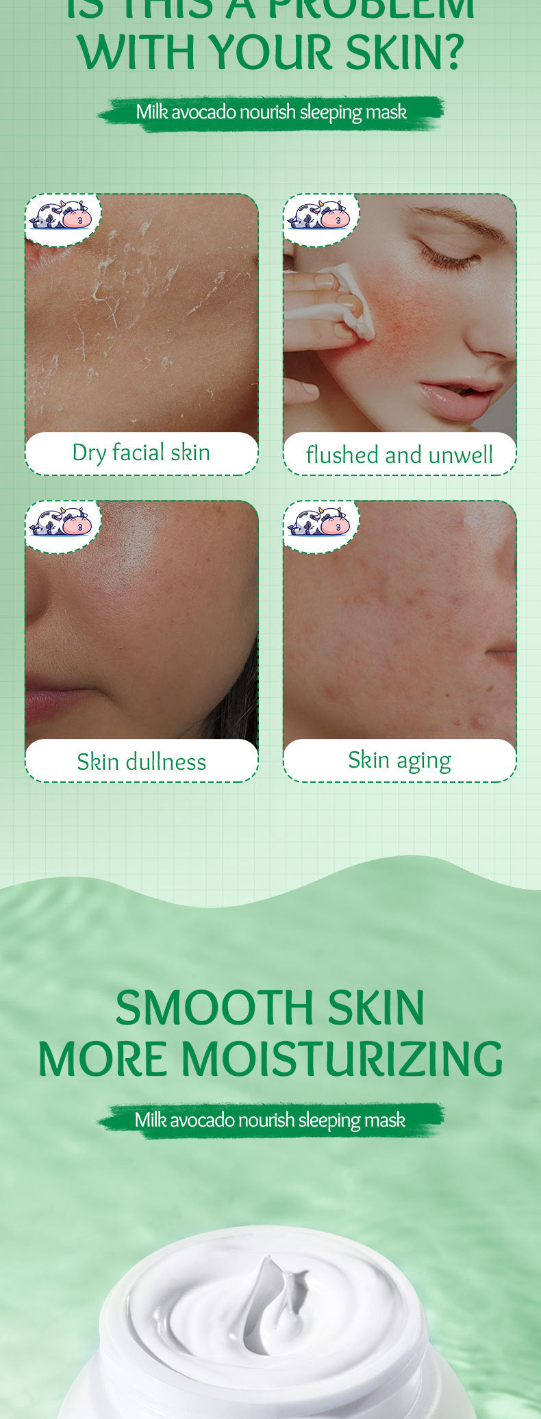 Fruit Mask120gSADOER Milk Nourishing Hydrating Moisturizing Sleeping Mask Cross-Border Wholesale