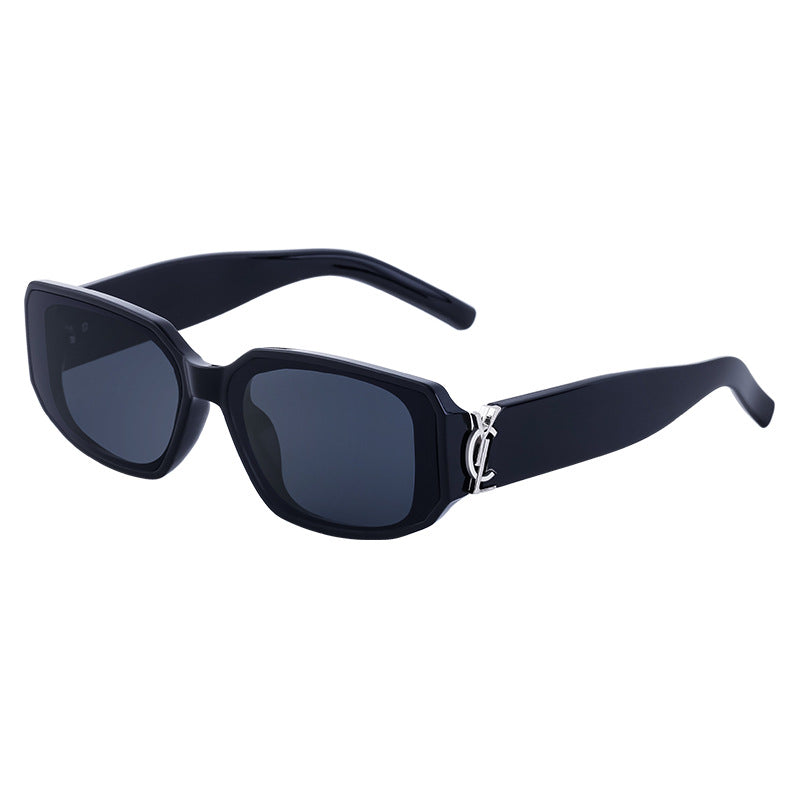 European and American fashion narrow frame sunglasses for women INS Street style square sunglasses for women wholesale sunglasses
