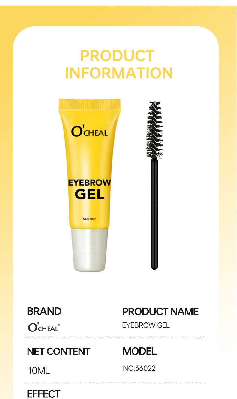 Styling Eyebrow Gel Eyebrow Styling Cream with Brush Strong Styling Eyebrow Cream Gel Eyebrow Wax