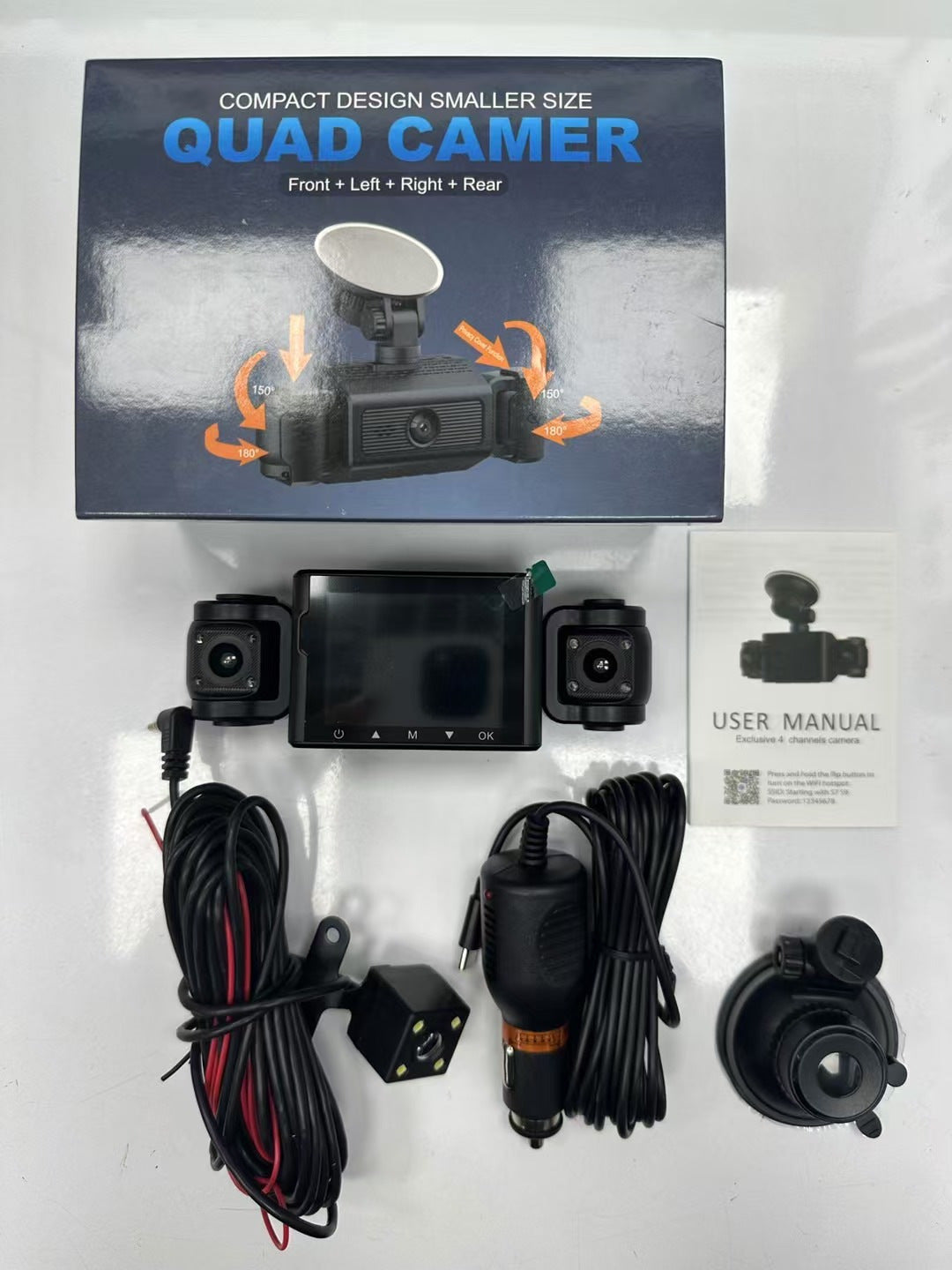 New S7Sanlu Dash Cam Private Model Car Camera Parking Monitoring HD Night Vision1080P