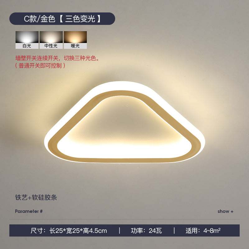 Aisle Light Minimalist Entryway Light Nordic Simple Modern Creative Corridor led Small Ceiling Light for Balcony and Entrance